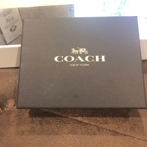 Brand new in box with tags Coach wristlet